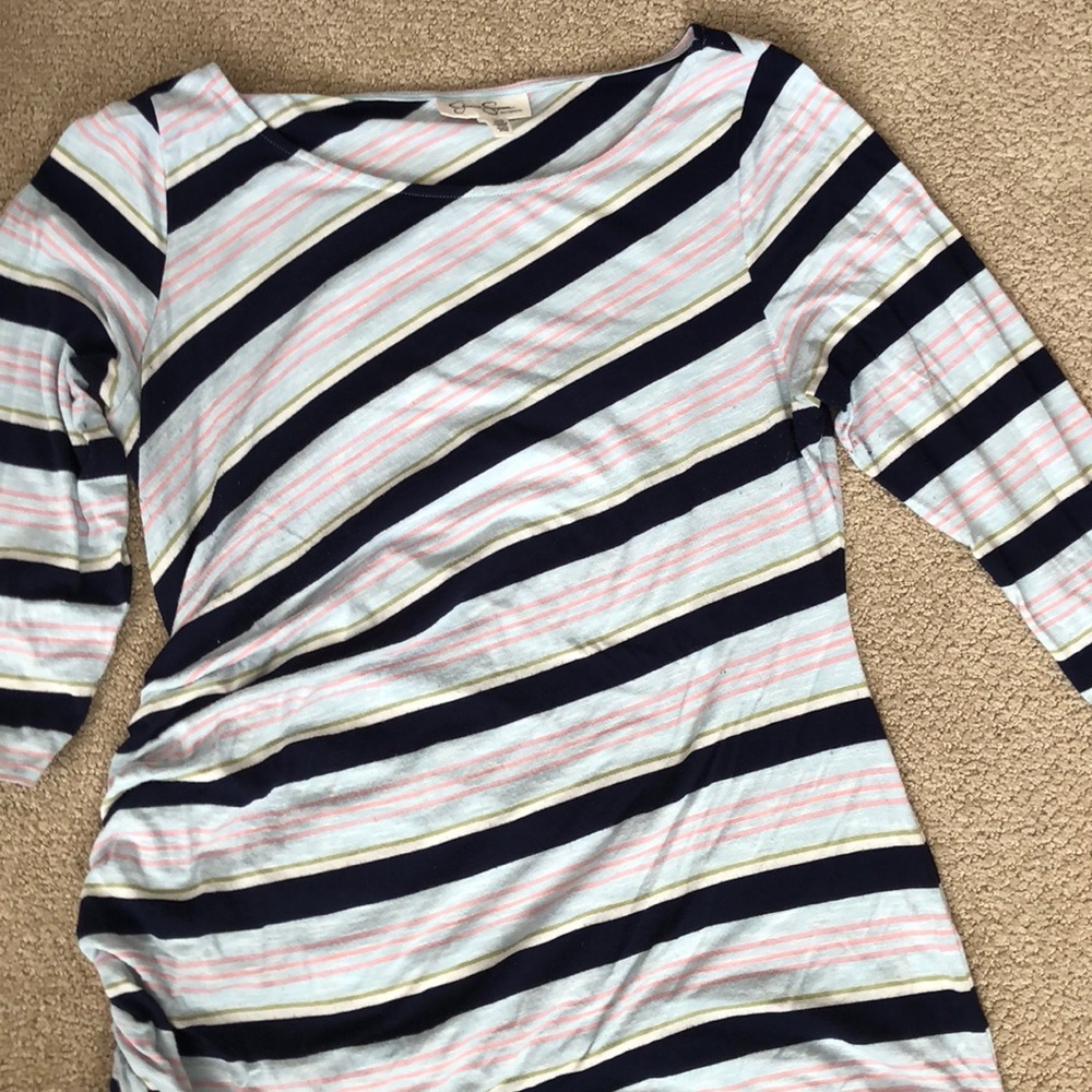 Striped Maternity Shirt